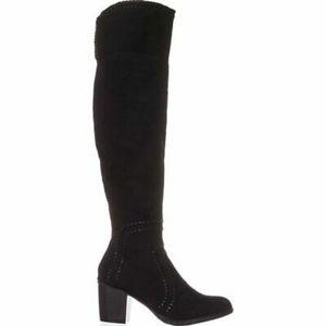 American Rag Womens Alauraine Knee High Boots, Black, Size 8.5